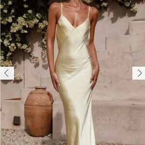 Billy J Gisella Maxi Dress - Yellow